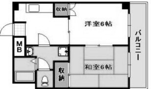 三ノ宮駅 徒歩17分 3階の物件間取画像